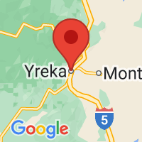 Map of Yreka, CA US